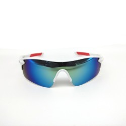 White Frame +Gold Piece Outdoor Mountaineering Fishing Windproof Glasses
