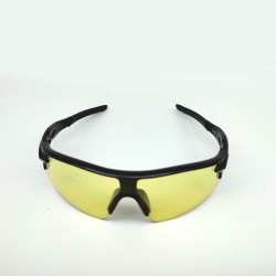 Black Frame + Yellow Piece Outdoor Mountaineering Fishing Windproof Glasses