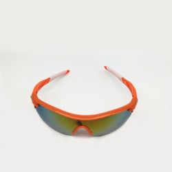 Orange Frame + Red Piece Outdoor Mountaineering Fishing Windproof Glasses