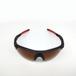 Frosted Black Frame + Tea Piece Outdoor Mountaineering Fishing Windproof Glasse