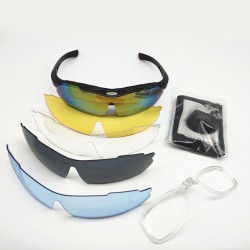 Bright Black frame, Ride HD Sun Sports Goggles