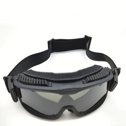 Black Glasses Alpha Sand Proof Shooting Goggles