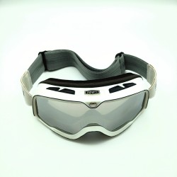 Vintage White Frame Mercury Sheets ,Outdoor Cycling Windshield Goggles