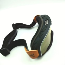 Vintage Black Frame Yellow Film,Outdoor Cycling Windshield Goggles