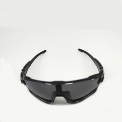 Bright Black Frame Grey Piece UV Sunglasses Cycling Outdoor Vr Glasses